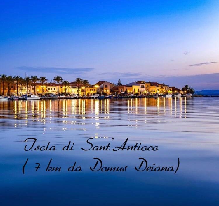 San Giovanni Suèrgiu Domus Deiana Case Vacanza מראה חיצוני תמונה