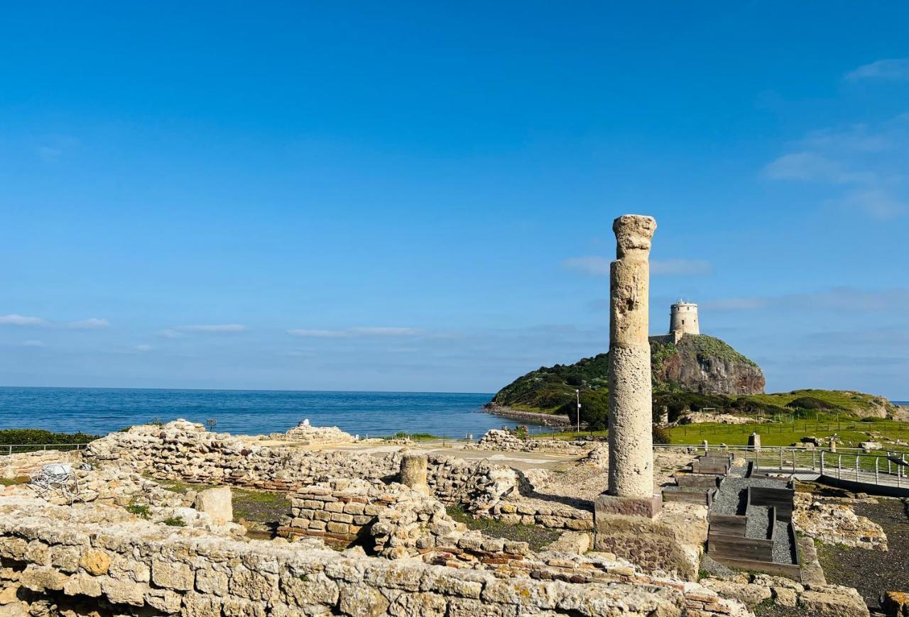 San Giovanni Suèrgiu Domus Deiana Case Vacanza מראה חיצוני תמונה